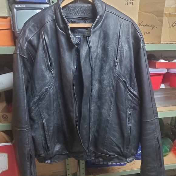 Protech Jackets & Coats Mens Leather Jacket Poshmark